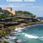 the cliff top pathway of the Bondi to Coogee walk