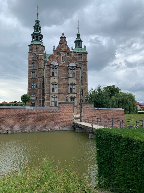 View overlooking the moat to Rosenborg Castle