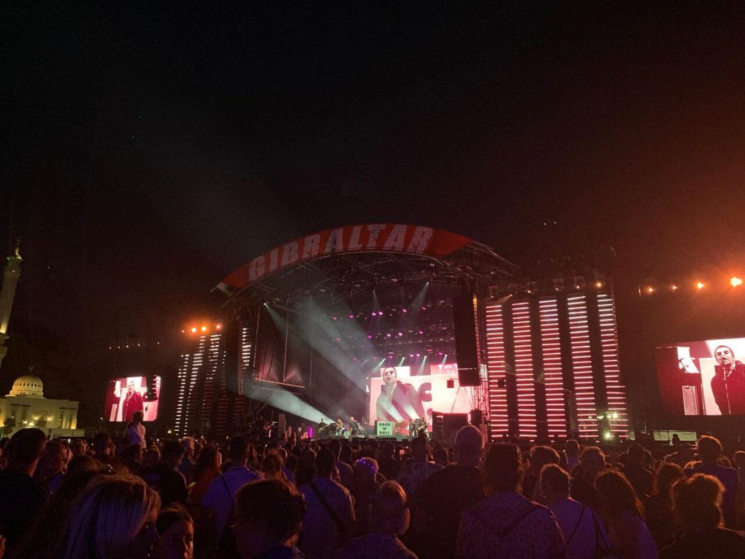 View of the stage at Gibraltar Calling